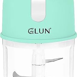 GLUN® Mini Vegetable Chopper, Rechargeable Mini Chopper, Kitchen Chopper with USB Port, Chopper for Vegetables, Fruits and Nuts BPA-Free, Easy to Clean-picture-31