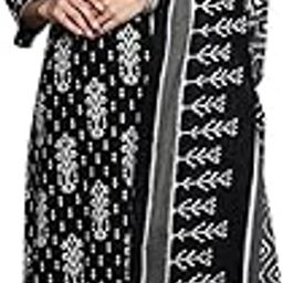 Women Cotton Printed Straight Kurta Trouser With Dupatta Set-1