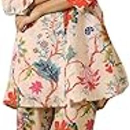 Night Dress for Women Cotton Shirt and Pyjama Night Suit Set Lounge Wear Night Dress for Women Peach-image-19