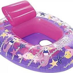 Toyshine Inflatable Mermaid Theme Swimming Pool Tub Tube Water Play Centre Toy for Kids - 76 cm x 65 cm-image-14