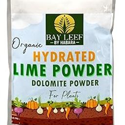 Bay leef Hydrated Lime Powder (Dolomite Powder) for Gardening, pH Regulator and Essential Soil Amendment 1 kg (1kg)-image-54