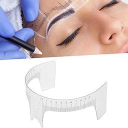 Brow Ruler, Microblading Ruler 3 Types of Eyebrow Ruler Microblading Accessory Eyebrow Measuring Tool for Home Use for Professional Tattoo Shop(Nose Bridge Ruler A)-image-12