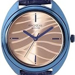 Sonata Poze Quartz Analog Blue Dial Leather Strap Watch for Women-SP80014WL01-picture-12