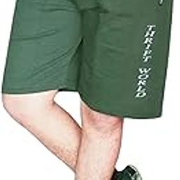Men's Cotton Super Combed Rich Solid Shorts with Side Pockets | Regular Fit Gym Trousers | Stretchable Lounge Wear-picture-13