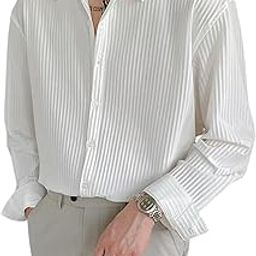 Shirt for Men | Man Stylish | Printed | Men's Regular Fit Mens Casual | Formal | Man's Solid Slim Fit | Half Sleeve | Summer Outdoor Activities | Textured (Available in Plus Size and Combo Pack of 2)-picture-8