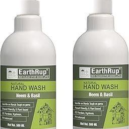 Natural Handwash Liquid Infused With Neem And Basil Anti Germ Properties | PH Balanced Eco-Friendly Plant Based | All Skin Suitable | Kids Safe Handwash Combo Pack Of 500Ml-image-94