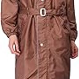 The Clownfish by STRAUSS Raincoats for Women Waterproof Reversible Double Layer. Brilliant Pro Series (Brown, XX-Large)-image-48