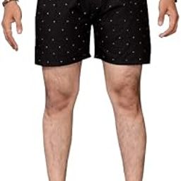 Men's Cotton Black Mit Printed Regular Boxer Shorts (Black Mit_XXL_1)-image-43