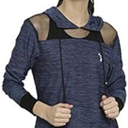 Full Sleeve Hooded Women's Sports Polyester Sweatshirts-image-41