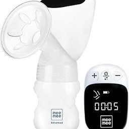 Mee Mee Advanced Digital Electric Breast Pump - 3 Modes for Gentle Massage, Effective Suction & Let-Down Stimulation - Ideal for Nursing & Breastfeeding - White-17