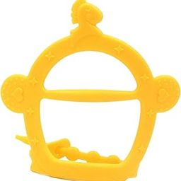 MYADDICTION Baby Molar Stick Toy Teething Toy for Kids Infants Yellow-image-1