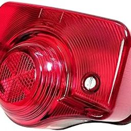 Buysasta Back Tail LED Light Cover Bike Red Compatible For - All Royal Standard 350cc/500cc-image-12