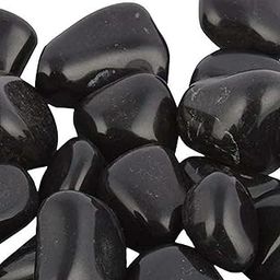 Natural Black Pebbles Stones for Plants Pots, Fish Tank Aquarium, Home and Garden Decoration,Table Centerpieces, Vase Fillers,Outdoor & Indoor Decor,Landscape Gravel for Planters DIY Projects 1Kg Pack-image-28