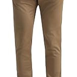 Arrow Men's Solid Slim Fit Acrylic Casual Trouser (ASCBTRO0004_Light Khaki_30)-picture-10