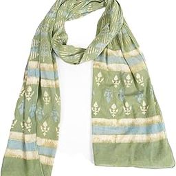 Female Stole/Scarf For Girl/Ladies Colour- Green Soft Cotton Blend Ethnic Pattern Solid Scarves(ST-82GREEN1)-image-93