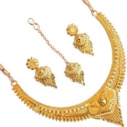 1 Gram Gold Jewellery Set for Women-image-96