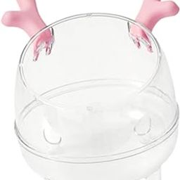 BNF® Hamster Sand Bath Container Transparent Toilet for Mice Small Animals Gerbil Pink|1 Hamster Sand Bathtub-image-30