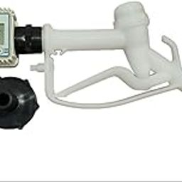 Urea K24 Flow Meter with Manual Nozzle & Connector | Turbine Meter Kit for Diesel Exhaust Fluid | High Accuracy Dispenser for Cars Trucks Tractors | Durable, Compact, Easy Setup-23