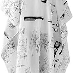 Hair Cutting Apron | Hairdressing Gown | Barber Cape | Salon Accessories & Hair Styling Sheet | Printed Design-47