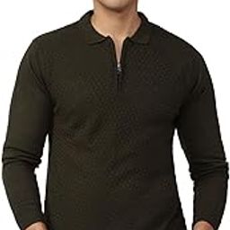 peter england Men's Acrylic Crew Neck Casual Sweater-picture-13