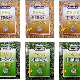 Khadi Pure Herbal Black & Brown Mehndi, 80 g (Pack of 6)-image-42