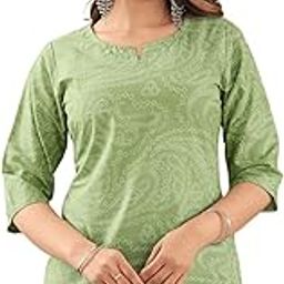 Cotton Printed Short Kurti for Women-image-42