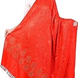 Women's 100% Pure Wool Swarosvki Crystal Shawl with Heavy Aari Embroidery Shawl, Luxury Paisley Design Shawls, Stoles, Wraps-image-72