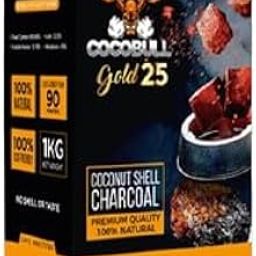 PUFF SMART Cocobull Coconut Coal for Hookah (1 Kg, 72 Pcs)-image-47