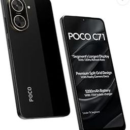 POCO C71, Power Black (4GB, 64GB)-20