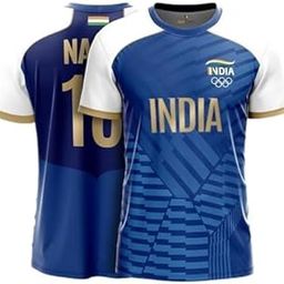 Olympics 2024 Blue Champions Jersey – Personalized with Custom Name & Number | Sizes for Kids, Men & Women-image-62