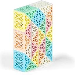 Cots and Cuddles 24-Piece Snake Puzzle Fidget Toy for Kids | 3D Brain Teaser, Stress Relief, and Educational Fun | Safe & Durable (24 Piece)-image-41