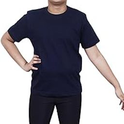 Spandex Boy's Regular Fit Tights with Half Sleeves Tshirt | Adjustable, Quick Drying Set for Swimming, WaterParks, Surfing & Other Sports - Black-image-93
