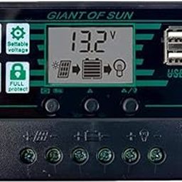 THE STYLE SUTRA 20-60A MPPT PWM Solar Panel Battery Regulator Charge Controller LCD Display 20A| Home Improvement | Electrical & Solar | Alternative & Solar Energy-11