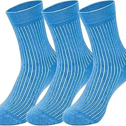 mush Ultra-Soft, Odorless, Breathable Bamboo Calf Length Formal Socks for Men, Free Size UK 6-UK-10-picture-6