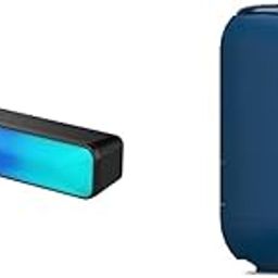 Portronics Radian 16W Bluetooth Stereo Soundbar with Multicolour LED Lights, in-Built FM Radio, Buil-image-51