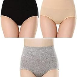 Hipster Seamless Panties for Women High Waist Cotton Panties (Pack of 3 High Waist Img 1 to 17)-picture-13