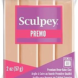 Sculpey Polyform Premo Polymer Clay (2 Ounces, Beige).-picture-4