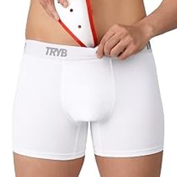 TRYB Men's Sports Underwear | Stretchable Active Square Cut Supporter Trunks with Pouch for Abdominal Guard for Cricket, Running and Gym| Quick Dry, Moisture Wicking | Athletic Innerwear Shorts-picture-21