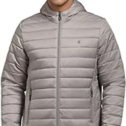 Men's Polyester Standard Length A-Line Coat-image-91
