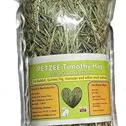 PETZEE Timothy Hay Food For Rabbits, Guinea Pig, Hamsters And Other Small Animals (400 Gms), 1 Count-15