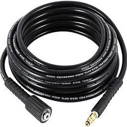 HASTHIP® 6m High Pressure Washer Hose, Heavy Duty Car Pressure Washer 5800 PSI Hose Pipe for Karcher Cazar Ballorex Jpt Starq Car Washers-21