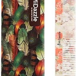 Midazzle 360 Floral Dual Teeth Comb - Medium-picture-28