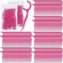 UNSIYAT 100 Count Dental Floss Picks Bulk Non Breakable Dental Floss Flossers for Adults Cleaning Hygienic and Durable, Ideal for Plaque Removal and Gum Health-image-78
