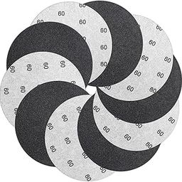 60 Grit 5 Inch Sanding Discs, VIBRATITE 70 Pieces Hook and Loop Wet Dry Sandpaper Round Sand Paper Pads for Orbital Sander Grinding Polishing Finishing-picture-19