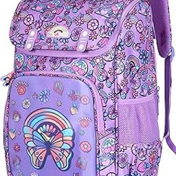 BY HOTSHOT PEACE_1638|3D DESIGN| SCHOOL BAG|KIDS BAG|WATER RESISTANT|18 INCH|FOR GIRLS |32 LITERS BACKPACK-41