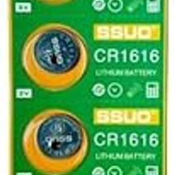 CR1616 3V Battery for CAR Key, Scales wearables and Electrical Devices Pack of 5-image-32