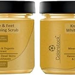 COLORSTOCK Knee & Feet Brightening Scrub | Body Scrub to Remove Dead Skin 100 grams Pack of 2-image-97