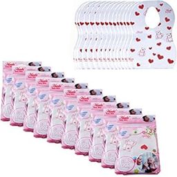 Hanki Disposable Baby Bibs for Infants,Kids for Easy Travel - Eco Friendly_Pack of 30 Bibs-26