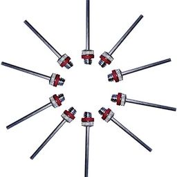 DESCTIDY Inflating Stainless Steel Football, Volleyball, Basketball, Handball, Balloon Air Pin Needle - (Pack of 20) VN50-image-89