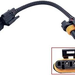 Aokus Wire Adapter 6" LS Alternator 2-pin Hi-amp to 4-flat for LS1 LM7 LQ4 4.8 5.3 LR4 LS6 L59 LQ9 LM4 L33 LS2 LH6 L92 L76 LY2 LY5 LY6 LC9 LFA LH8 LMG LS3 L98 L9H L20 L94 LZ1 L99 L96 LC8 WAALT40-6 NEW-0